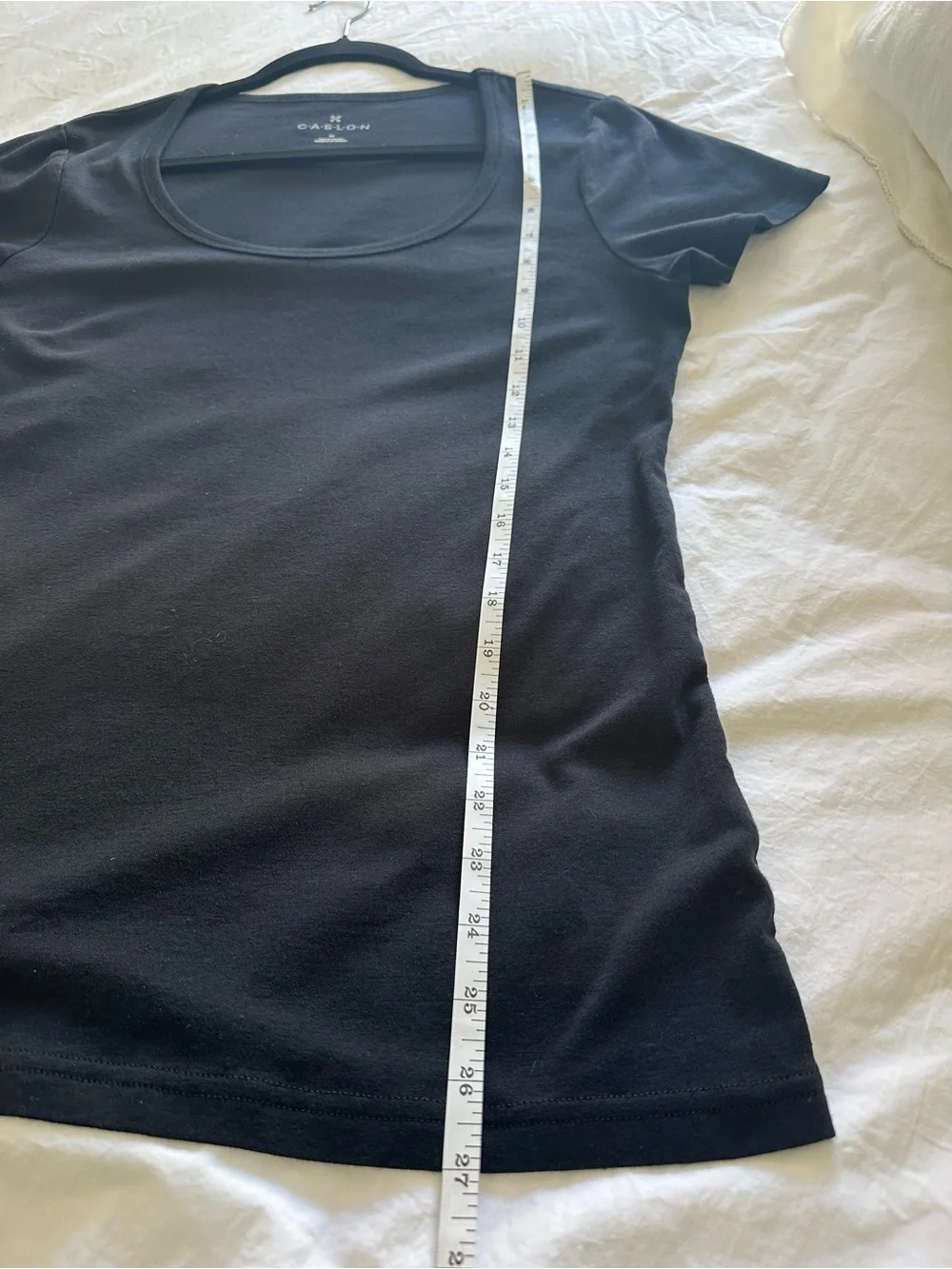 Caslon (Nordstrom) black short sleeve tee, size XL - Picture 11 of 14